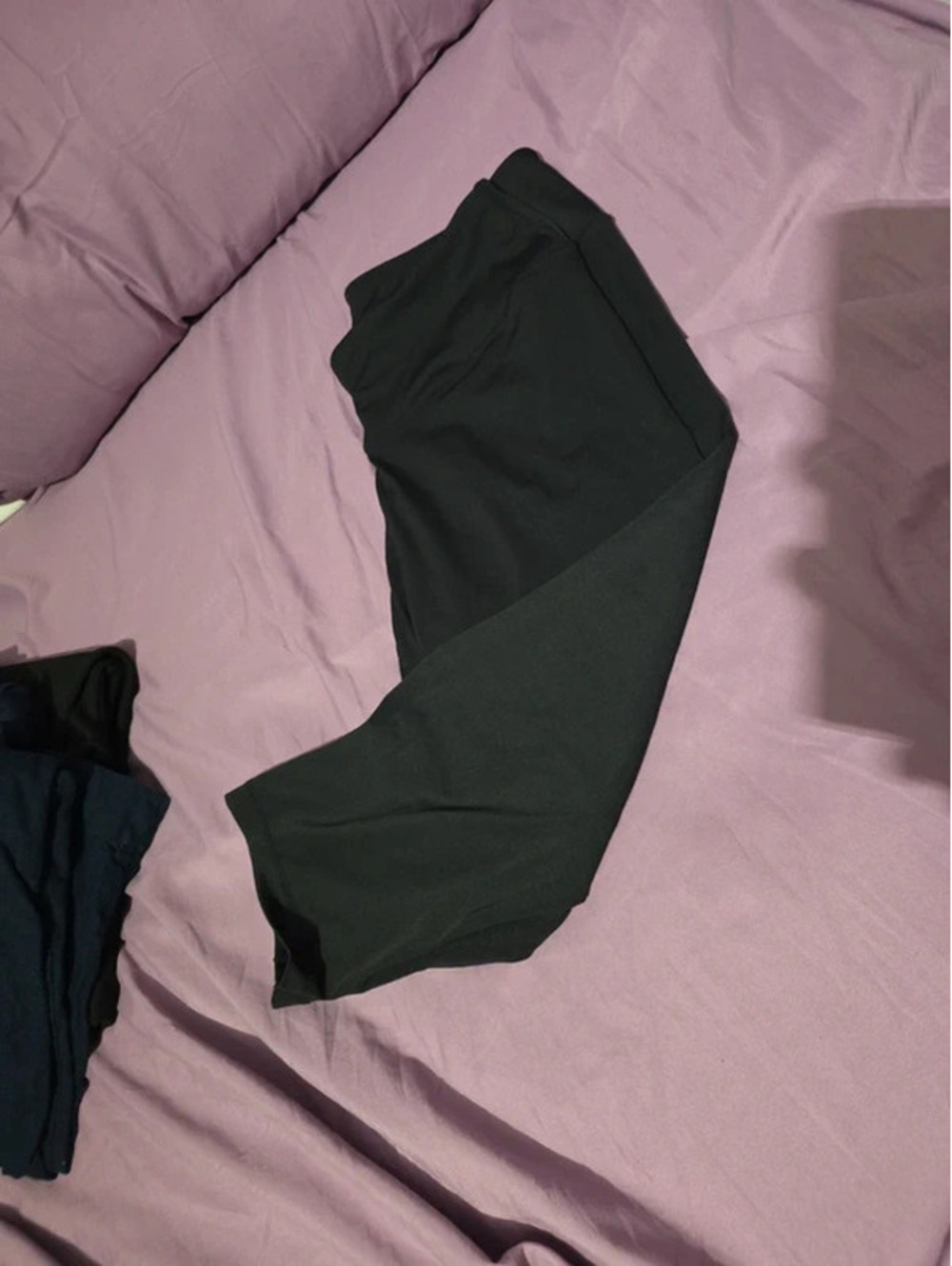 TSLA black leggings